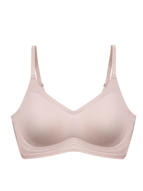 Women Casual Pure Color One-Piece Push-up Bra