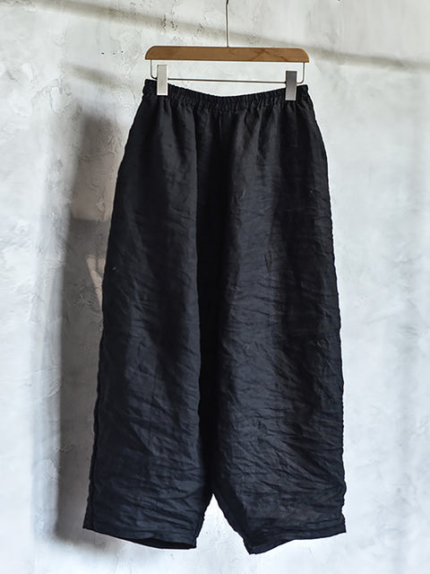 Women Summer Vintage Solid Loose Linen Pants